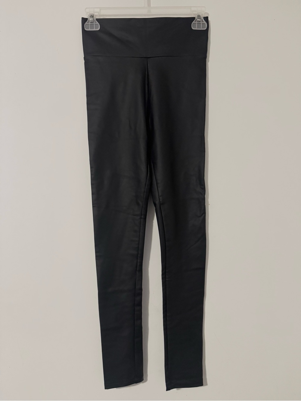 Forever 21 Faux Leather Black Leggings